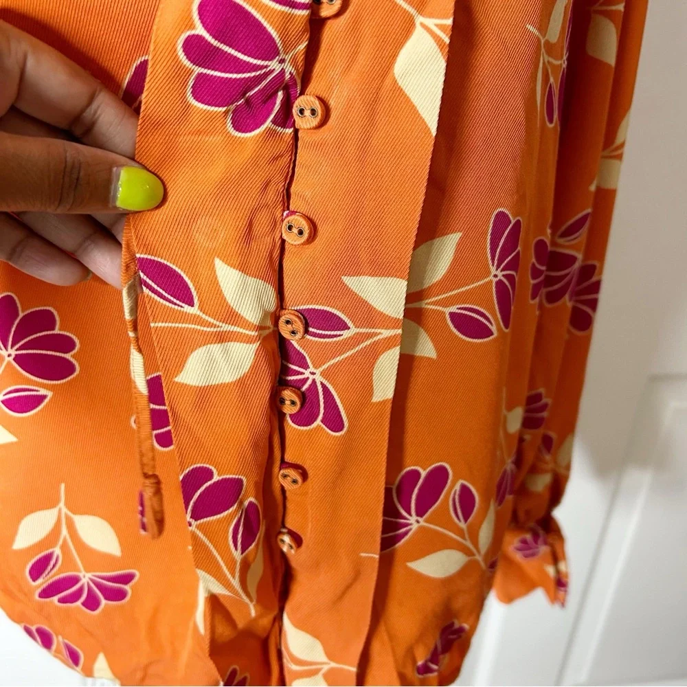 Joie Zosia Long Sleeve Top (size M) - Picture 6 of 10